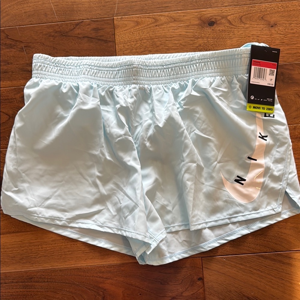 Nike Blue Athletic Shorts Lightweight Performance